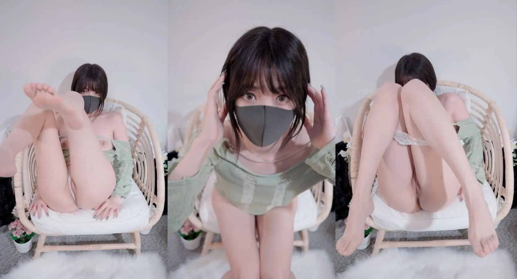 玩偶姐姐#极品粉嫩白虎
