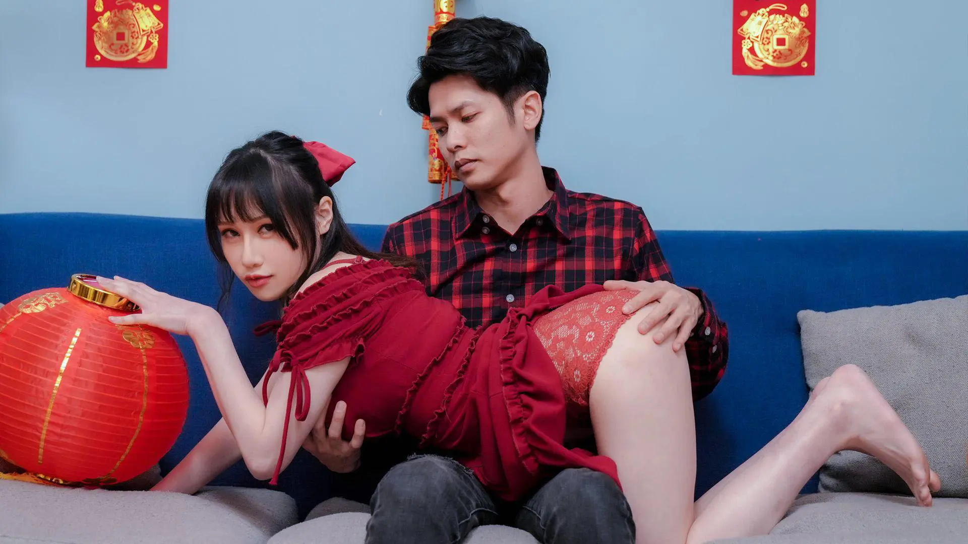 HJ-095 过年偷操老婆的妹妹